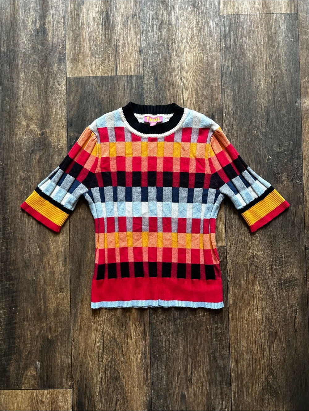 Women's Knit Short Sleeve Sweater